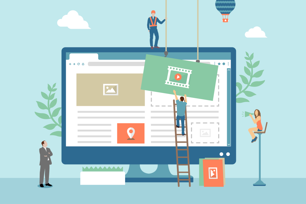 ホームページ制作のイメージ